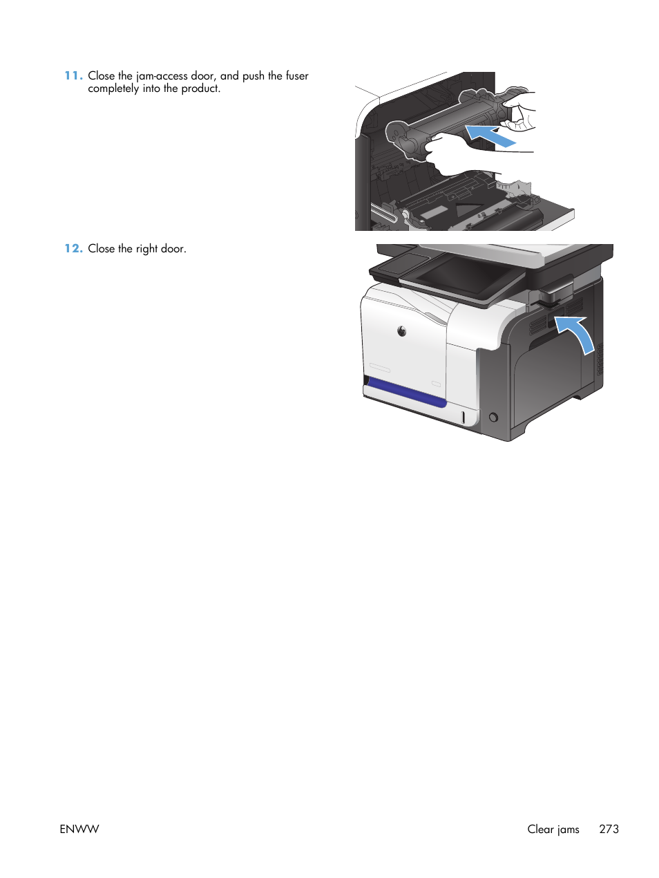 HP LaserJet Enterprise 500 Color MFP M575 User Manual | Page 289 / 354