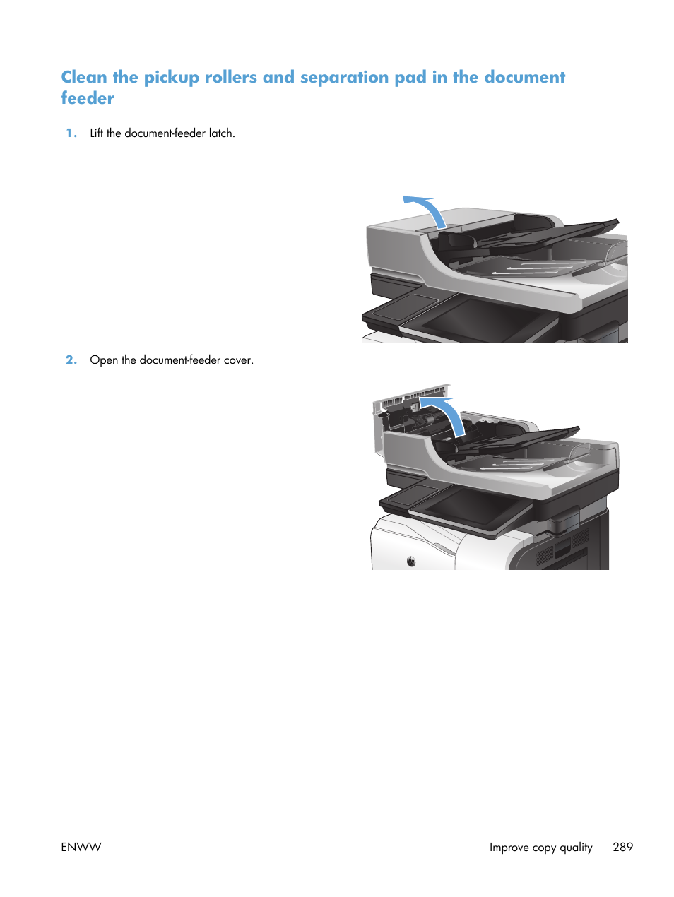 HP LaserJet Enterprise 500 Color MFP M575 User Manual | Page 305 / 354