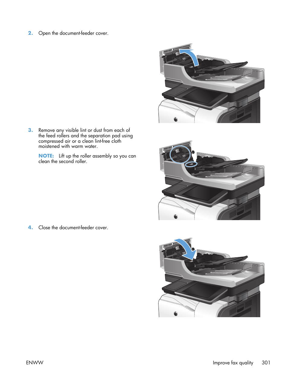 HP LaserJet Enterprise 500 Color MFP M575 User Manual | Page 317 / 354