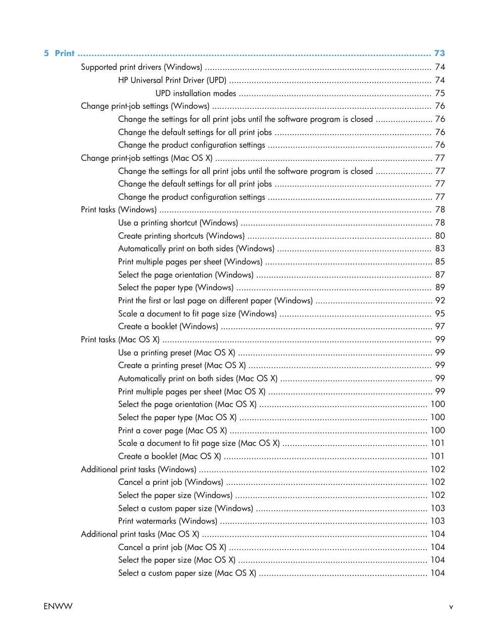 HP LaserJet Enterprise 500 Color MFP M575 User Manual | Page 7 / 354