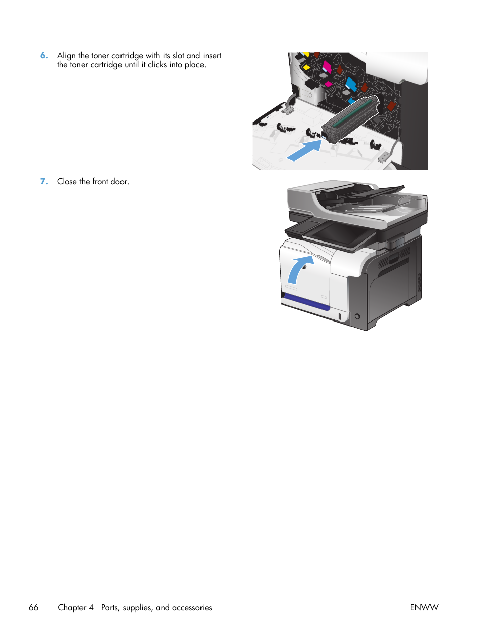 HP LaserJet Enterprise 500 Color MFP M575 User Manual | Page 82 / 354