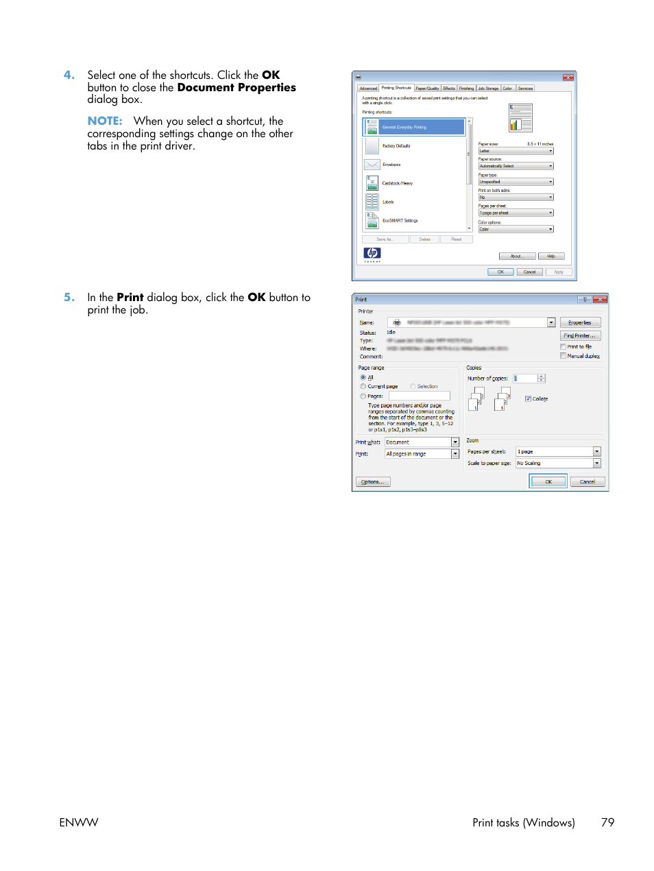 HP LaserJet Enterprise 500 Color MFP M575 User Manual | Page 95 / 354