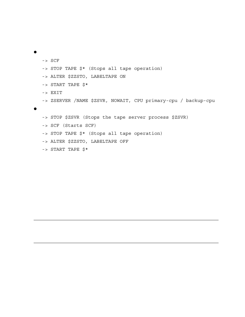 Setting up labeled-tape operations using scf, Controlling data compression | HP NonStop G-Series User Manual | Page 108 / 140