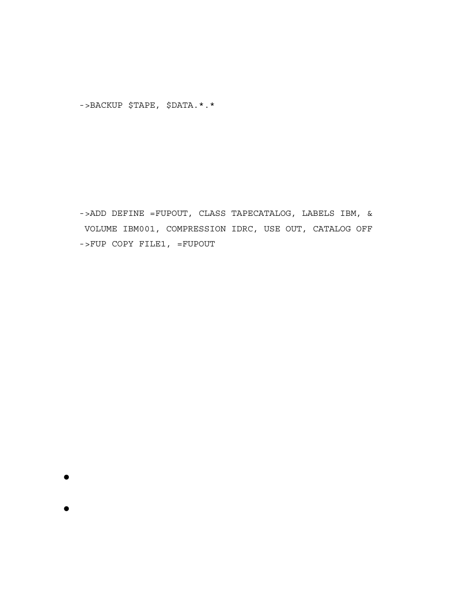 Using setmode 162 to control compression mode | HP NonStop G-Series User Manual | Page 112 / 140