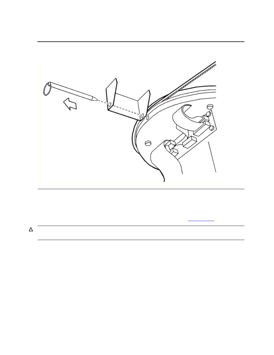 Figure 2-5, Theta shipping pin | HP NonStop G-Series User Manual | Page 24 / 140