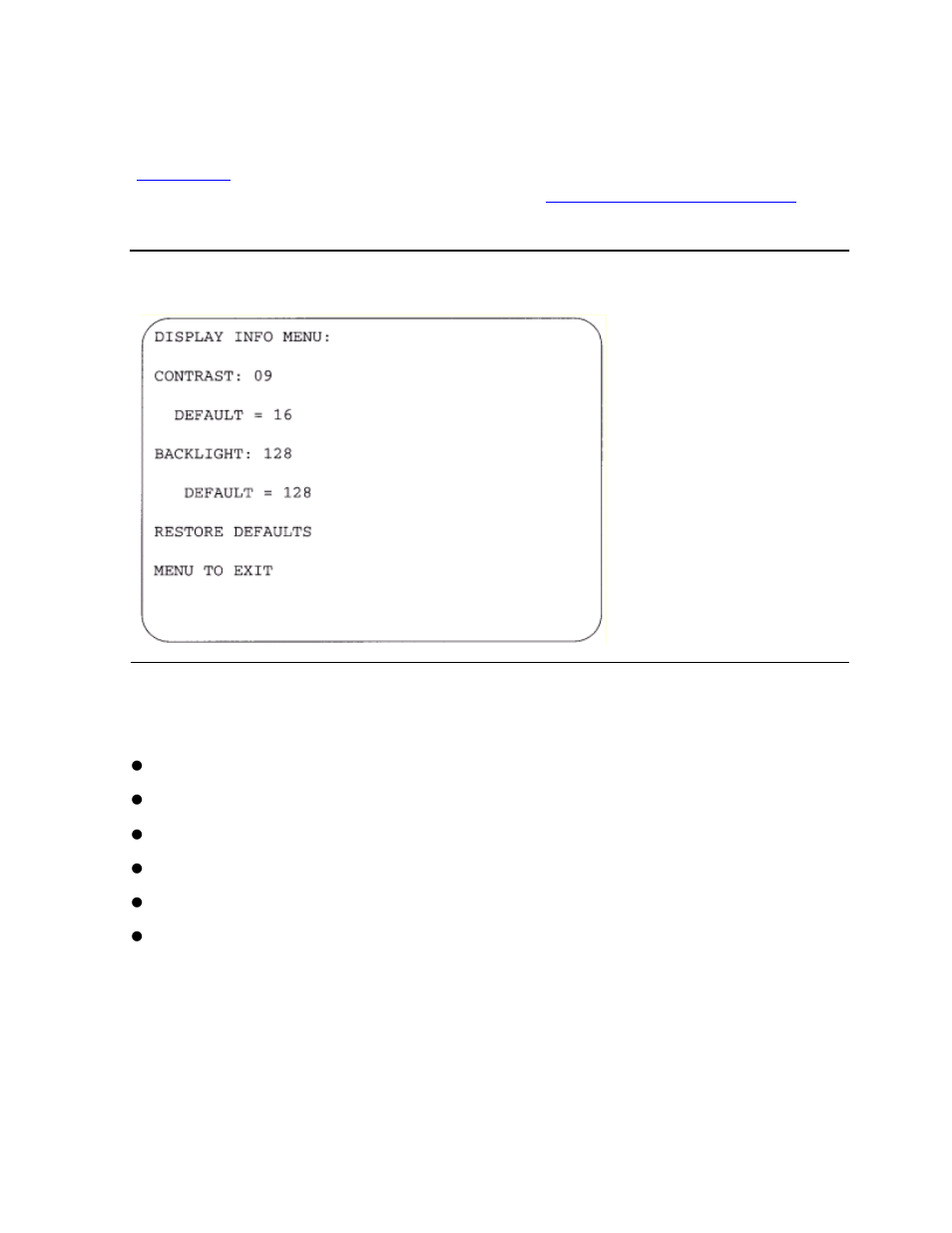 Display information, Operations overview, Figure 4-11 | Display information menu | HP NonStop G-Series User Manual | Page 50 / 140