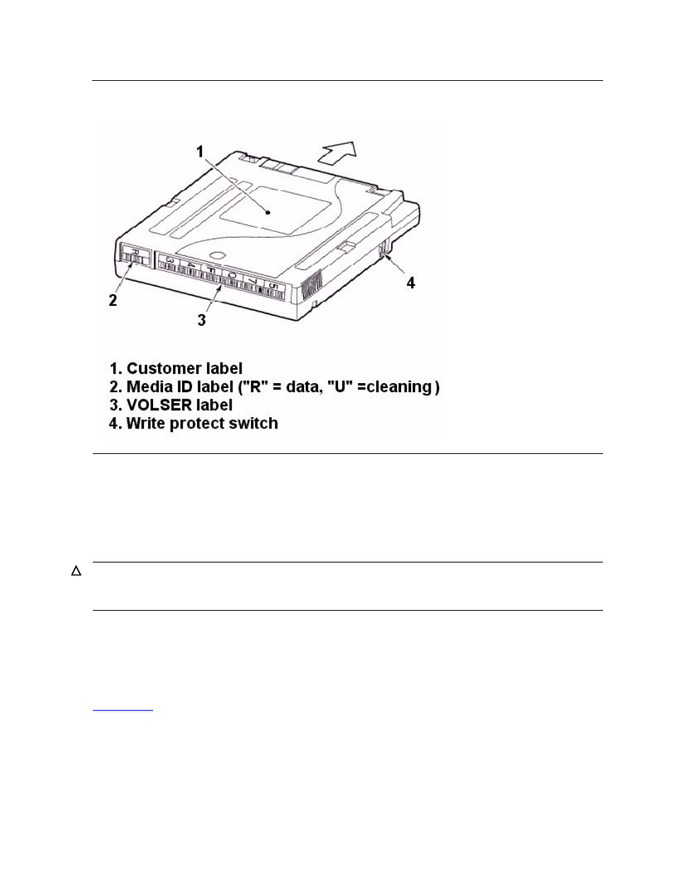 Installing diagnostic and cleaning cartridges, Labeling cartridges, Figure 5-2 | Ct9841fc-1 cartridge | HP NonStop G-Series User Manual | Page 68 / 140