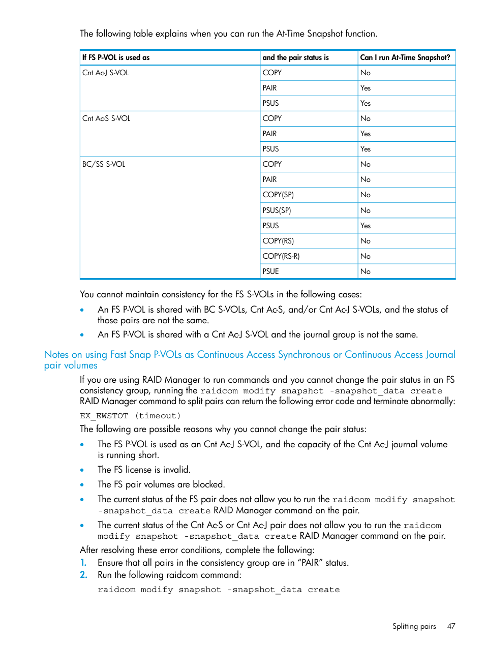 HP XP P9500 Storage User Manual | Page 47 / 116