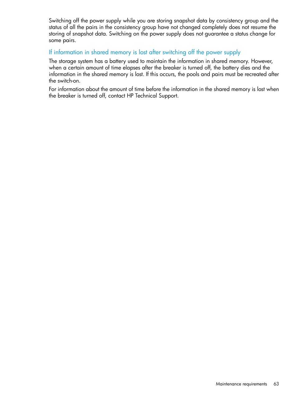 HP XP P9500 Storage User Manual | Page 63 / 116