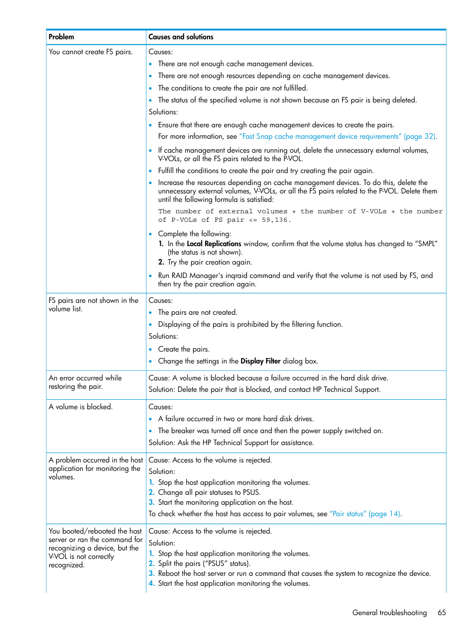 HP XP P9500 Storage User Manual | Page 65 / 116