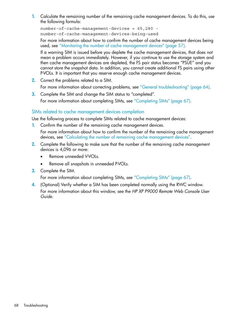 HP XP P9500 Storage User Manual | Page 68 / 116