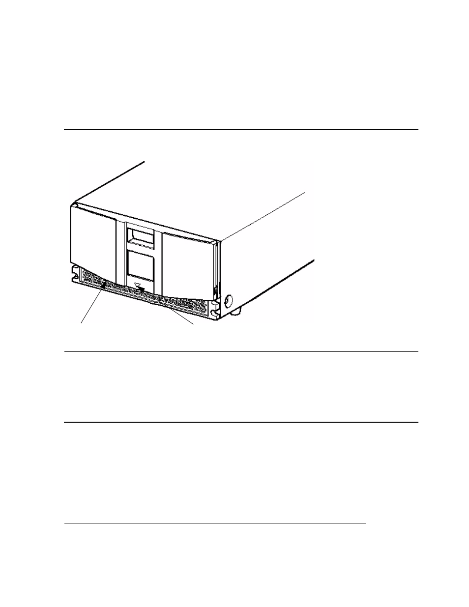 Magazine door, Indicators, Figure 4-2 | Magazine door mechanical release, Table 4-1, Acl front panel indicators | HP Integrity NonStop J-Series User Manual | Page 32 / 80