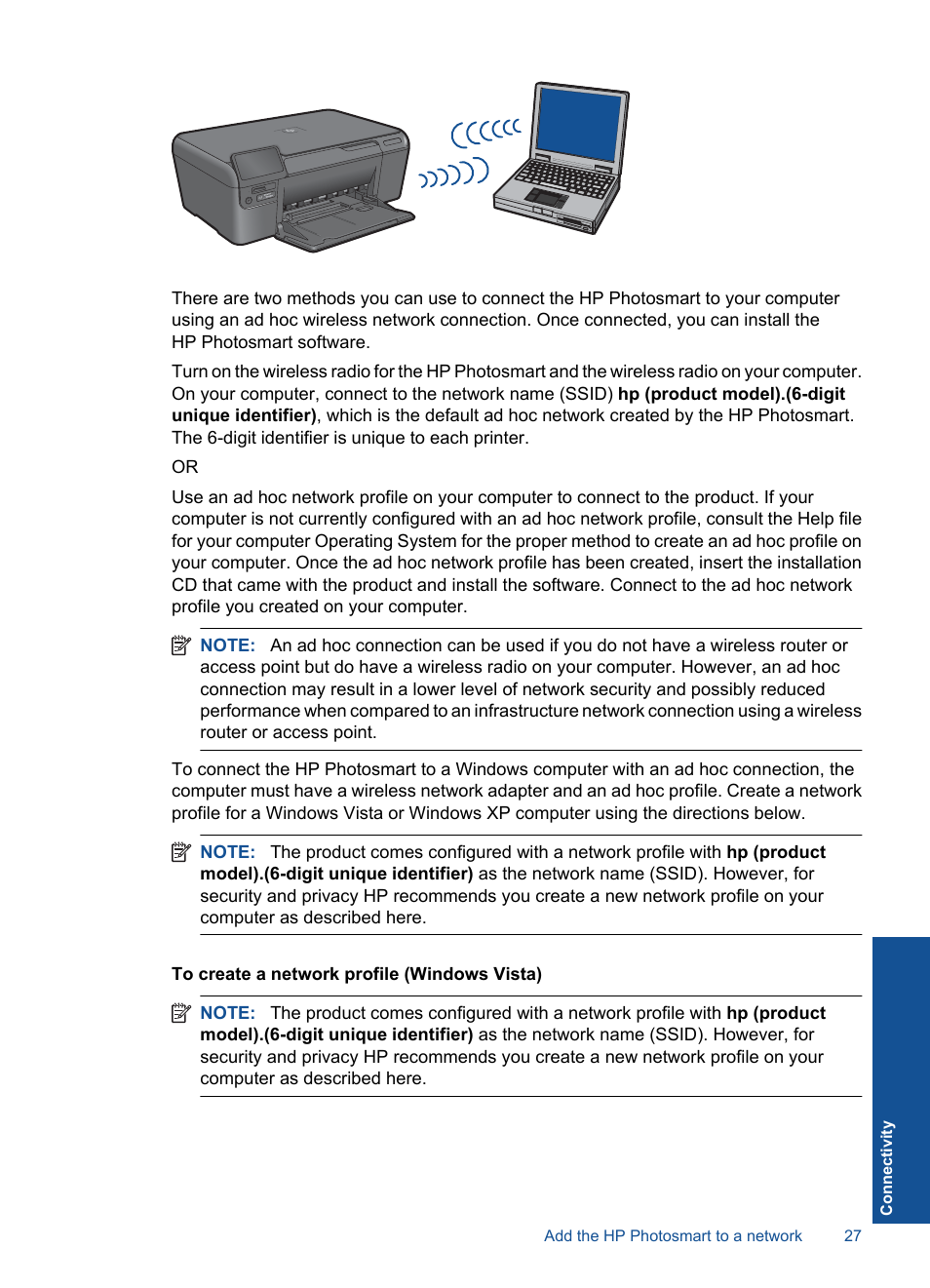 HP Photosmart D110 User Manual | Page 30 / 52