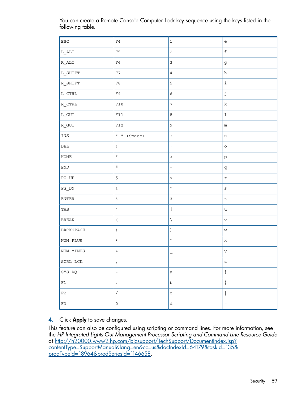 HP Integrated Lights-Out 2 User Manual | Page 59 / 224