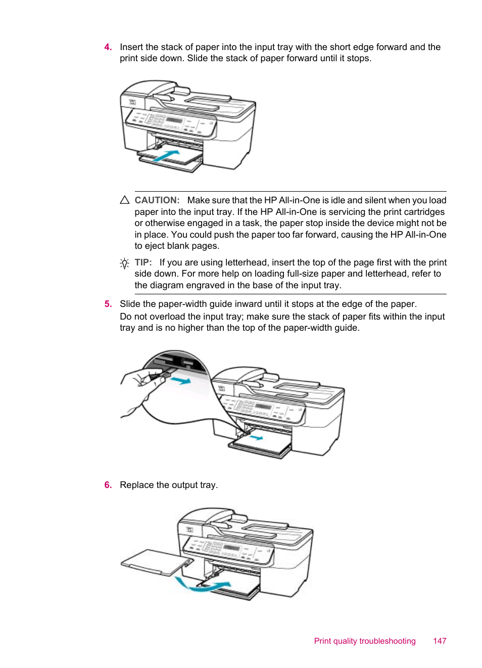 HP Officejet J5740 All-in-One Printer User Manual | Page 149 / 296