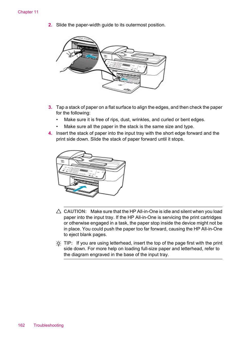 HP Officejet J5740 All-in-One Printer User Manual | Page 164 / 296