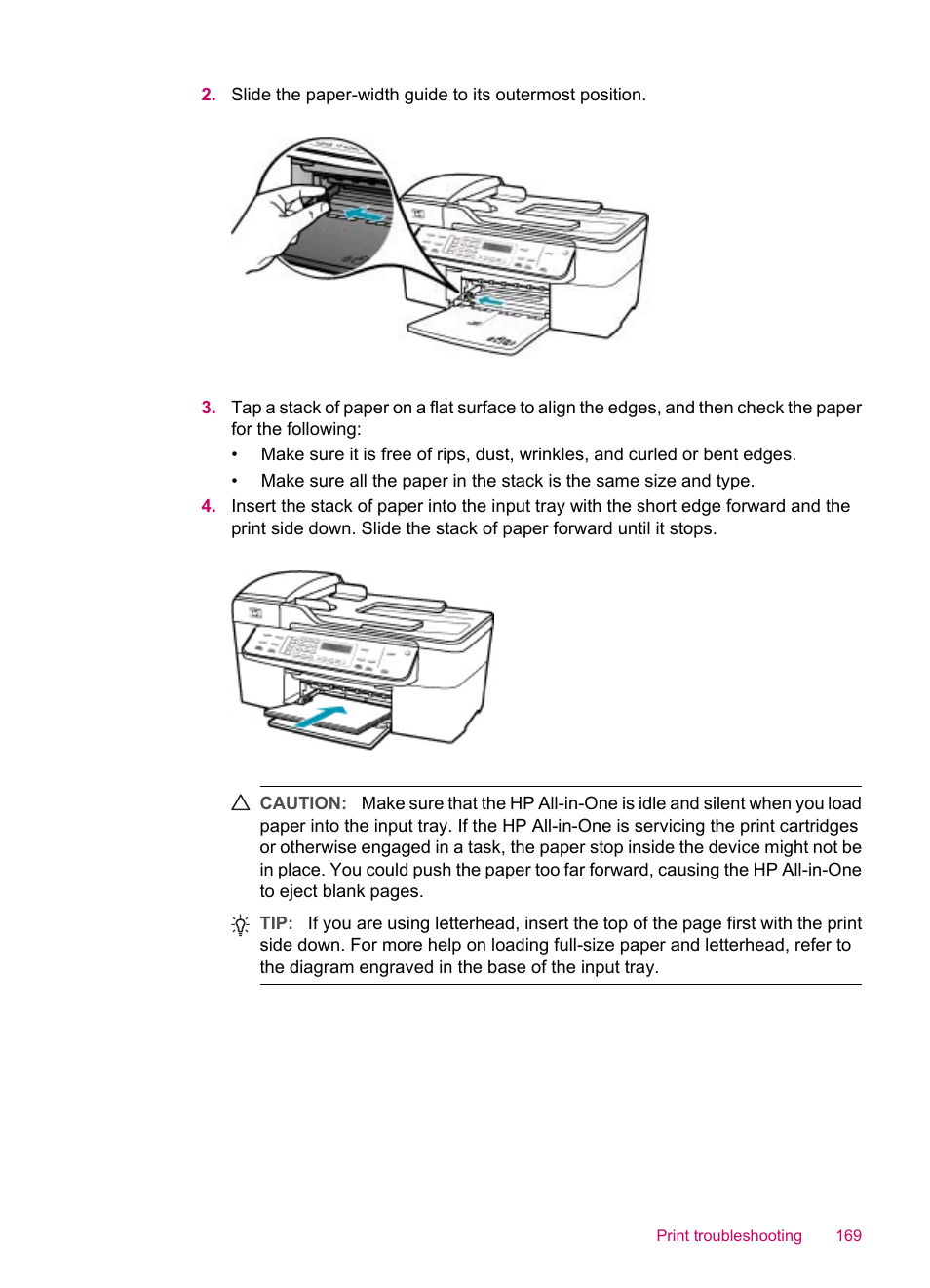 HP Officejet J5740 All-in-One Printer User Manual | Page 171 / 296