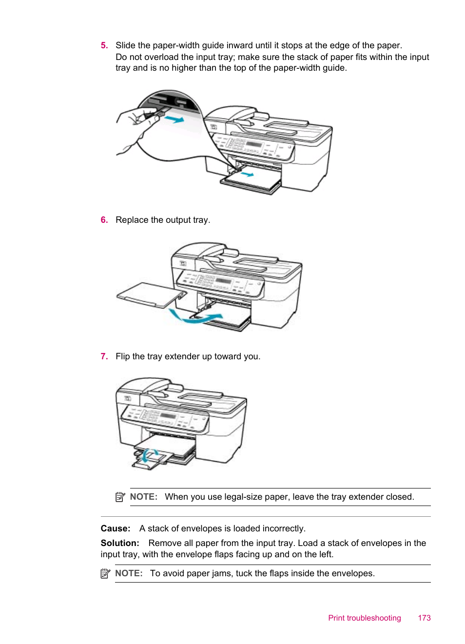 HP Officejet J5740 All-in-One Printer User Manual | Page 175 / 296