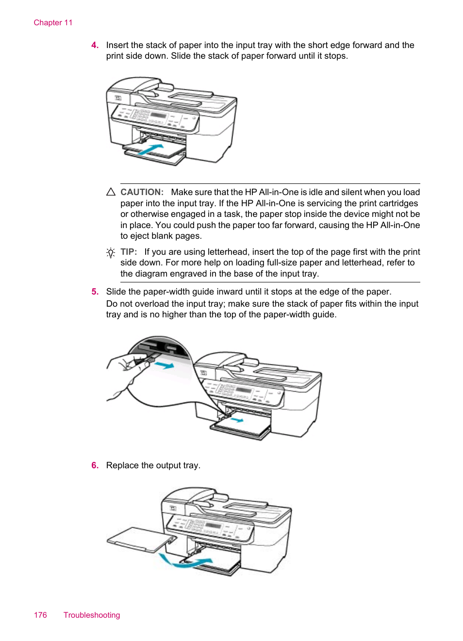 HP Officejet J5740 All-in-One Printer User Manual | Page 178 / 296