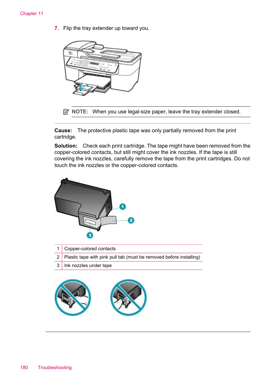 HP Officejet J5740 All-in-One Printer User Manual | Page 182 / 296