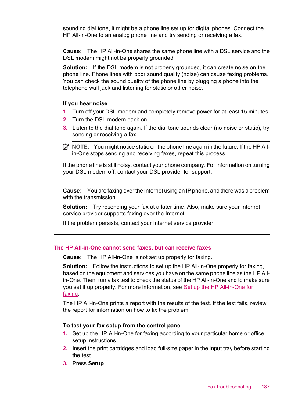 HP Officejet J5740 All-in-One Printer User Manual | Page 189 / 296