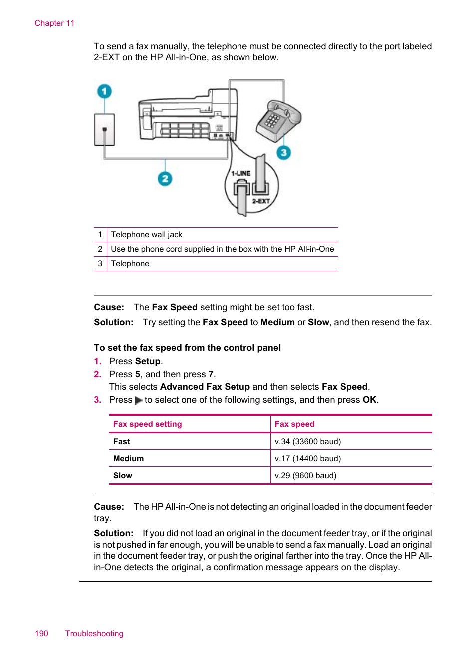 HP Officejet J5740 All-in-One Printer User Manual | Page 192 / 296