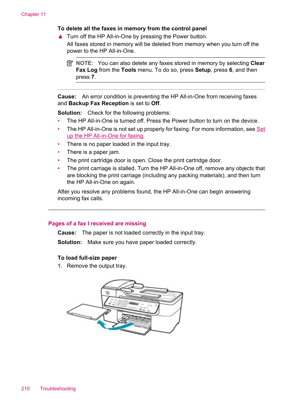 HP Officejet J5740 All-in-One Printer User Manual | Page 212 / 296