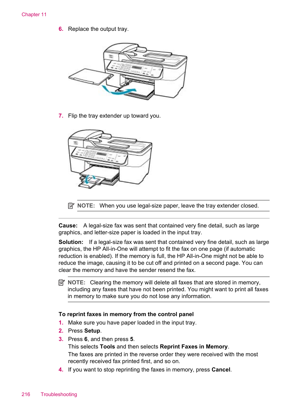 HP Officejet J5740 All-in-One Printer User Manual | Page 218 / 296