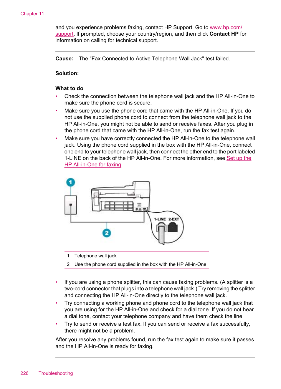 HP Officejet J5740 All-in-One Printer User Manual | Page 228 / 296