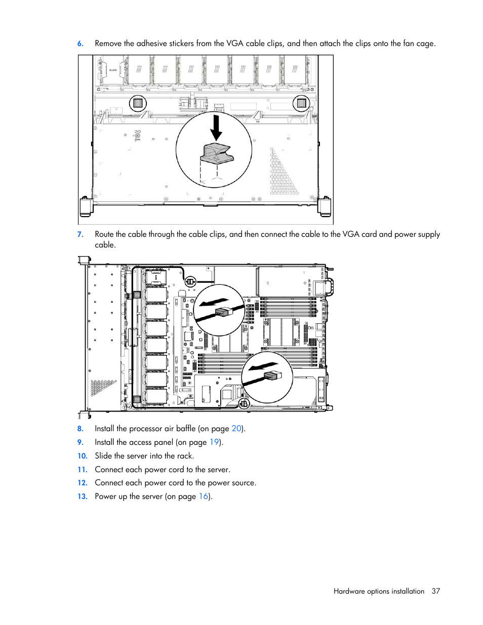 HP ProLiant DL160 Gen8 Server User Manual | Page 37 / 109