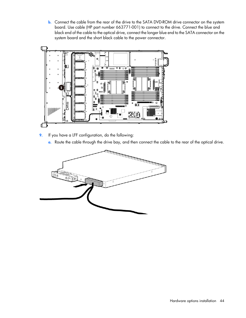 HP ProLiant DL160 Gen8 Server User Manual | Page 44 / 109