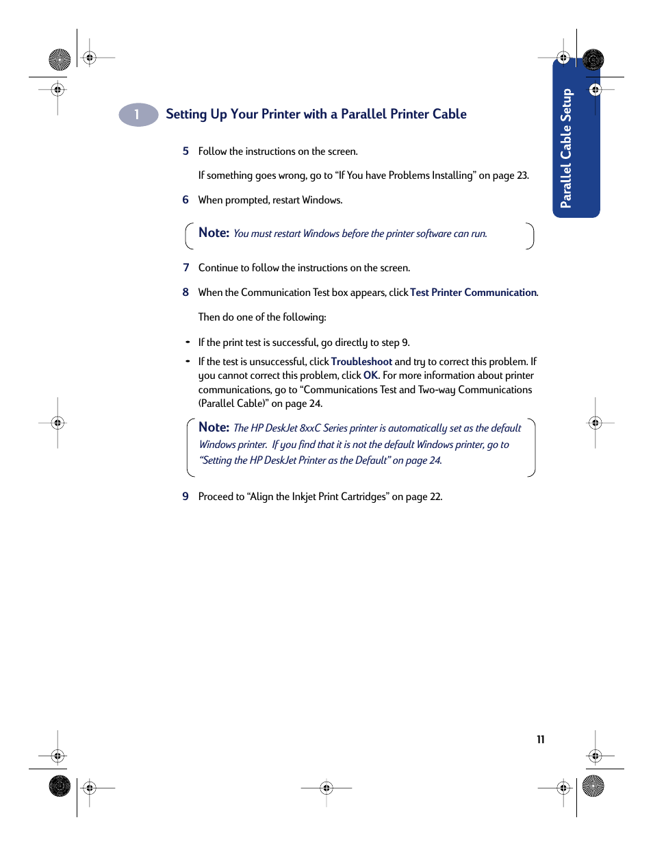 HP Deskjet 832c Printer User Manual | Page 19 / 118