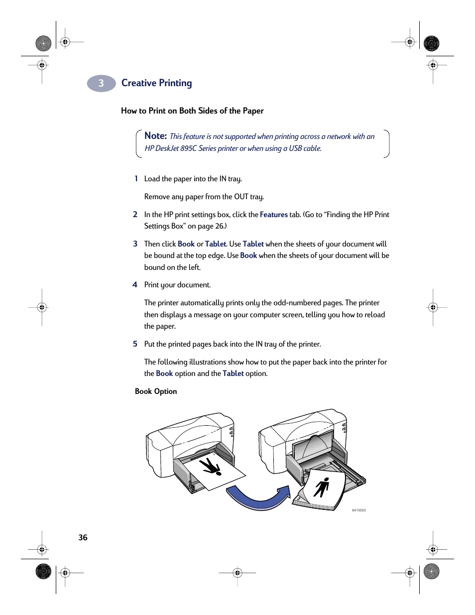 Creative printing | HP Deskjet 832c Printer User Manual | Page 44 / 118