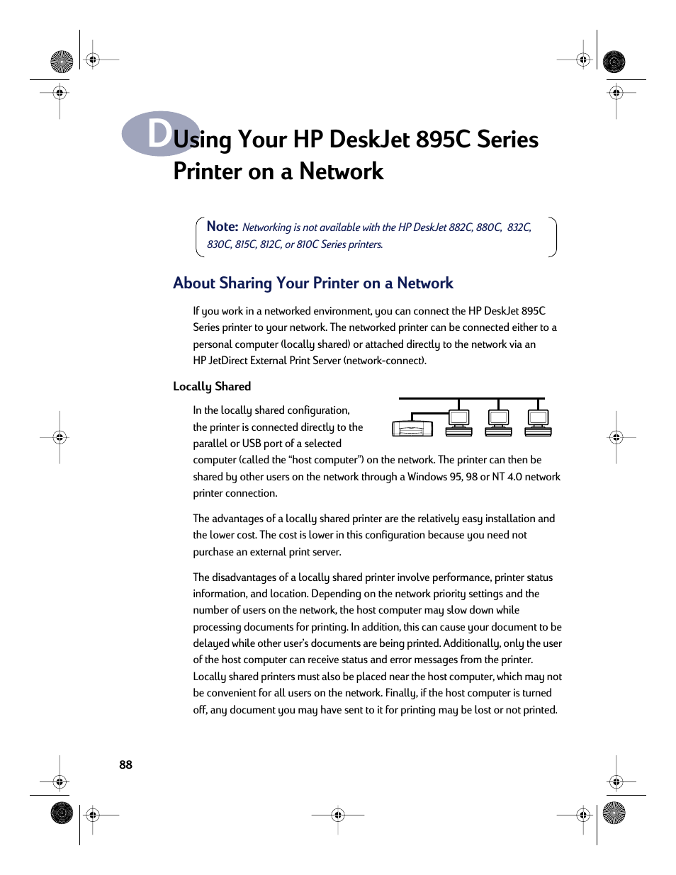 Appendix d | HP Deskjet 832c Printer User Manual | Page 96 / 118