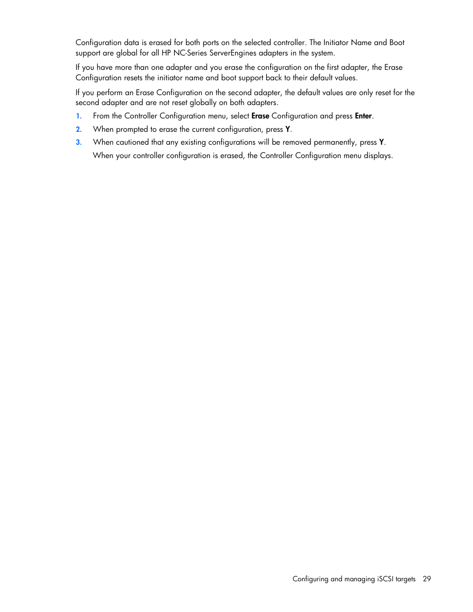 HP NC550SFP Dual Port 10GbE Server Adapter User Manual | Page 29 / 43