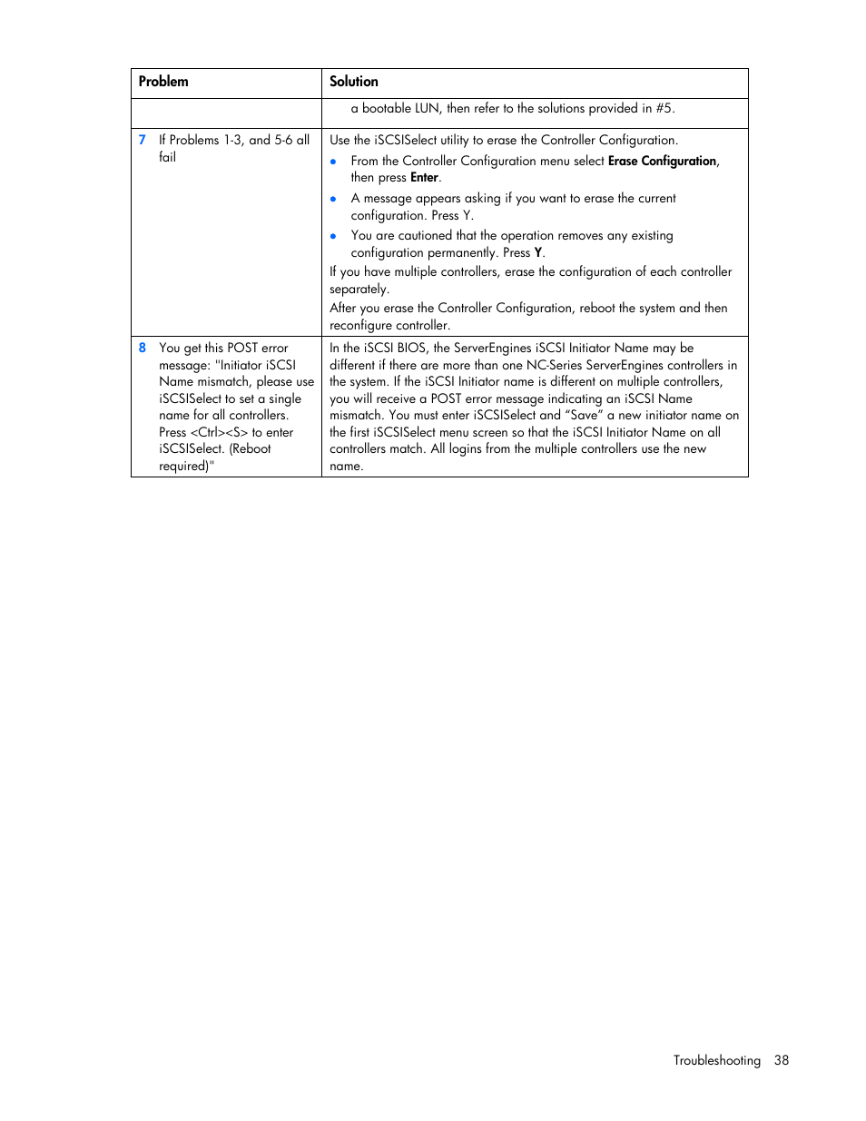 HP NC550SFP Dual Port 10GbE Server Adapter User Manual | Page 38 / 43