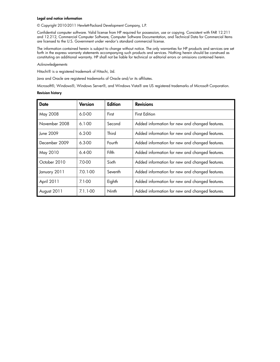 HP XP P9000 Command View Advanced Edition Software User Manual | Page 2 / 478