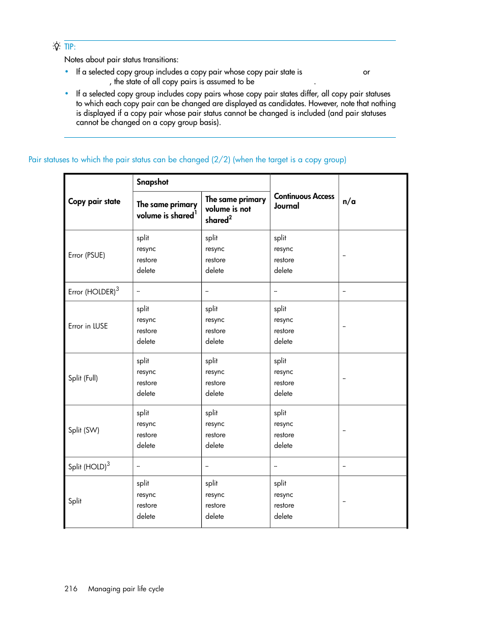 HP XP P9000 Command View Advanced Edition Software User Manual | Page 216 / 478