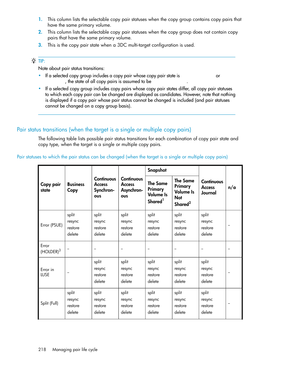 HP XP P9000 Command View Advanced Edition Software User Manual | Page 218 / 478