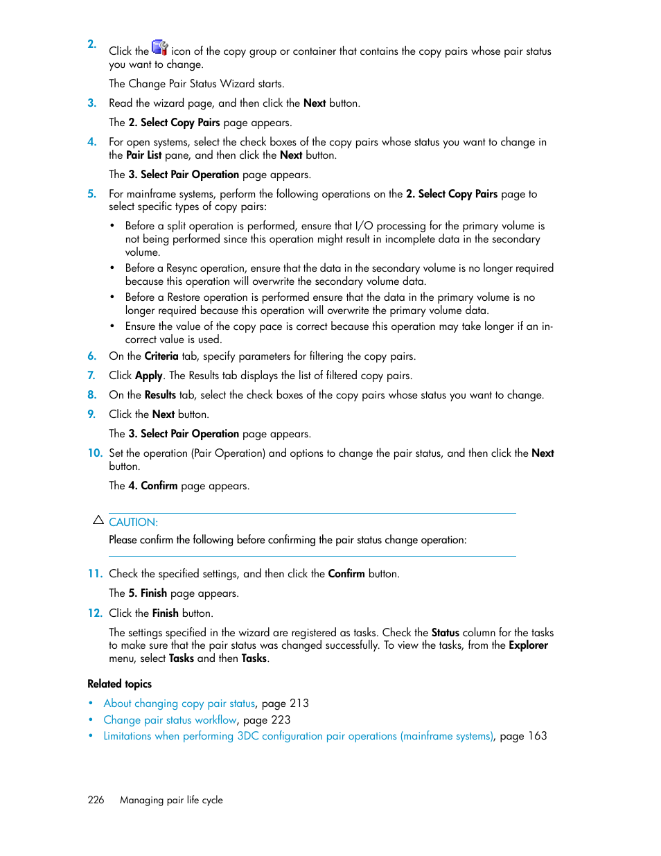 HP XP P9000 Command View Advanced Edition Software User Manual | Page 226 / 478