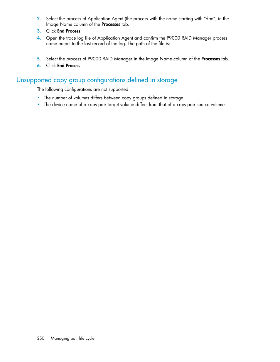 HP XP P9000 Command View Advanced Edition Software User Manual | Page 250 / 478