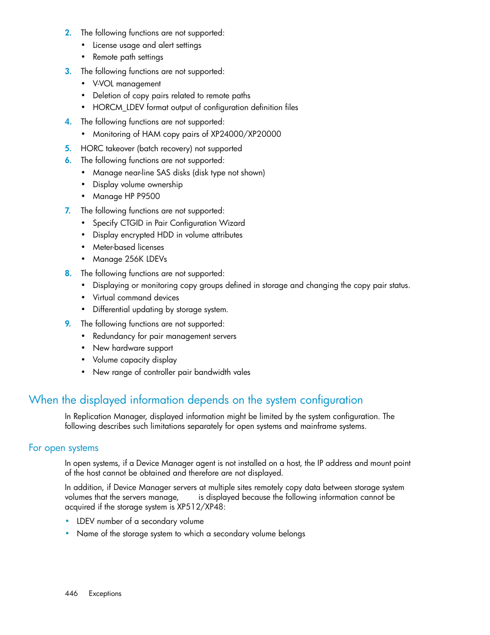 HP XP P9000 Command View Advanced Edition Software User Manual | Page 446 / 478