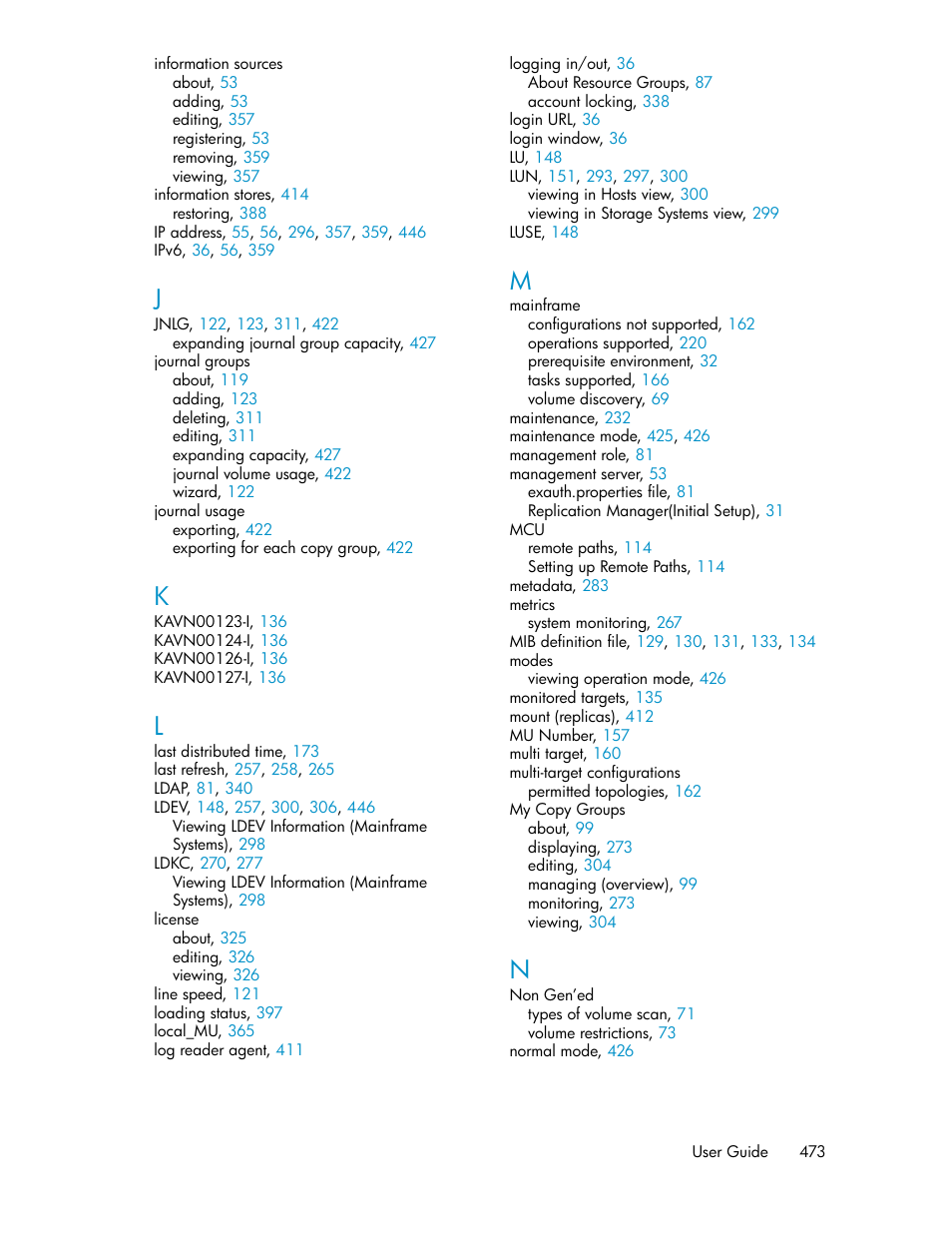 HP XP P9000 Command View Advanced Edition Software User Manual | Page 473 / 478