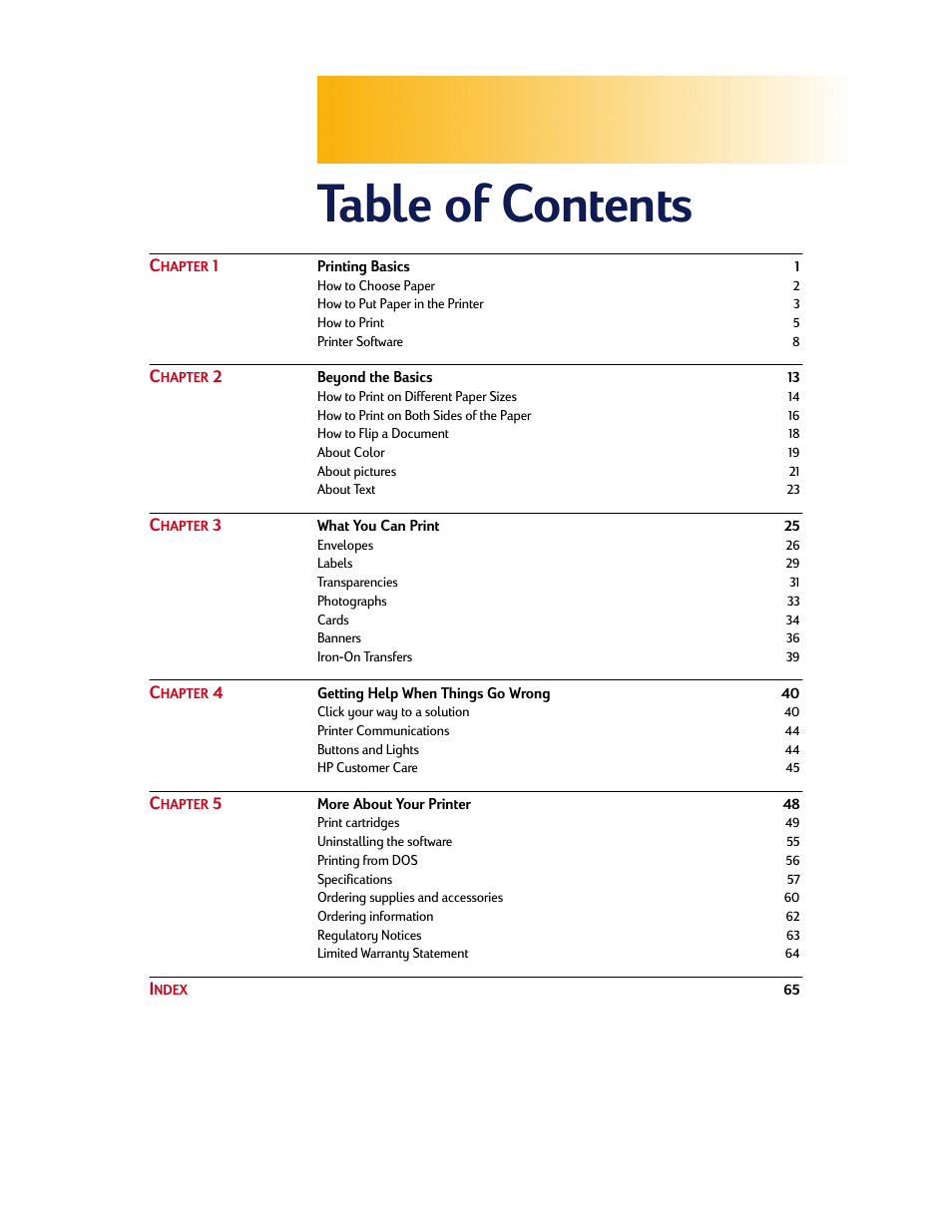 HP Deskjet 710c Printer User Manual | Page 21 / 90