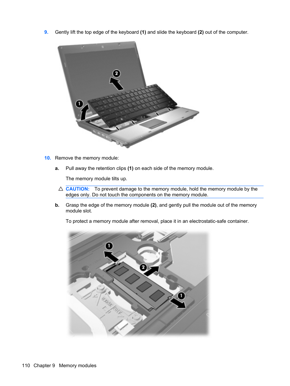 HP ProBook 6555b Notebook-PC User Manual | Page 120 / 176