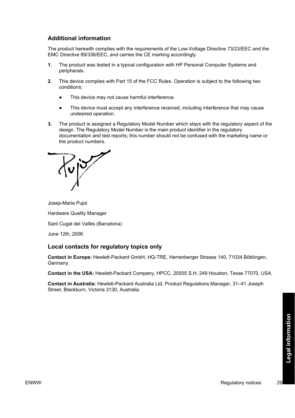 HP Designjet 10000s Printer series User Manual | Page 33 / 34