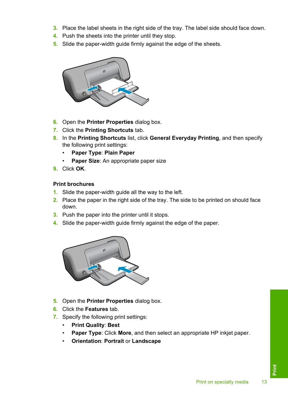 HP Deskjet D1668 Printer User Manual | Page 15 / 60