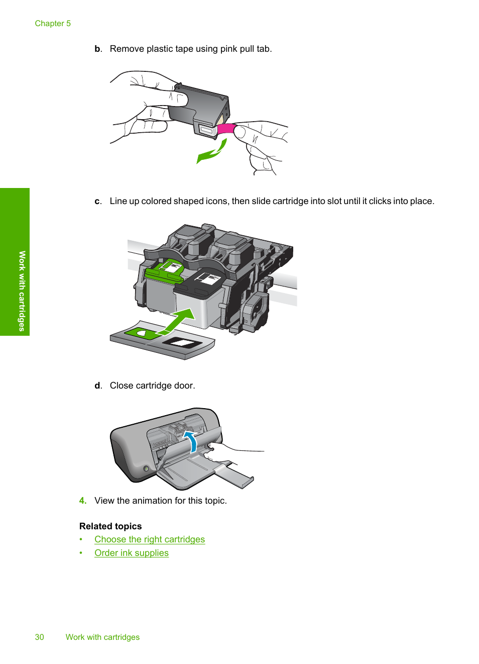 HP Deskjet D1668 Printer User Manual | Page 32 / 60