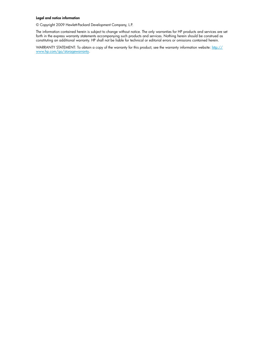 HP StoreAll Storage User Manual | Page 2 / 50