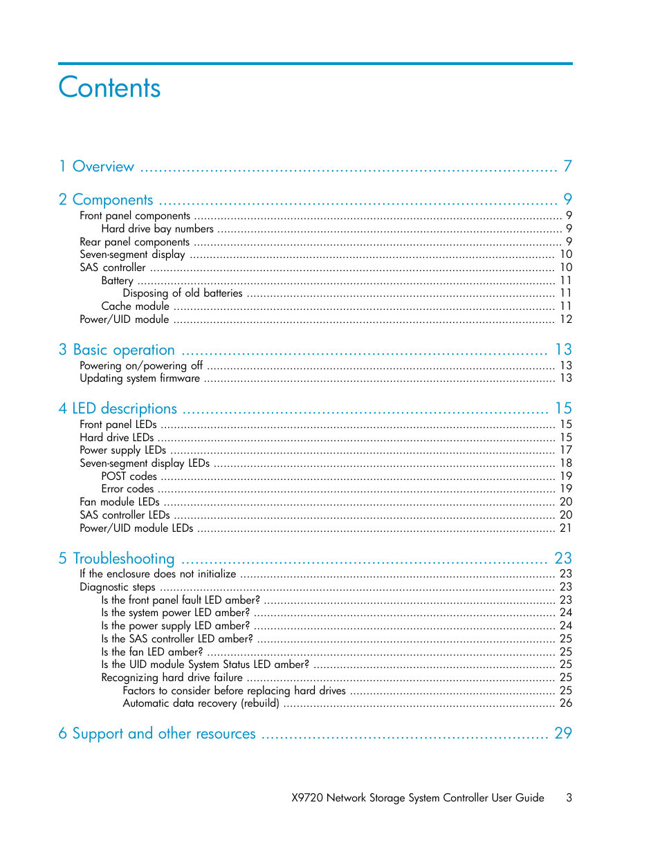 HP StoreAll Storage User Manual | Page 3 / 50